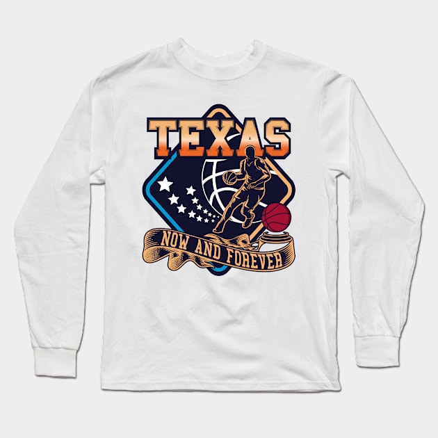 TEXAS FOREVER | 2 SIDED Long Sleeve T-Shirt by VISUALUV